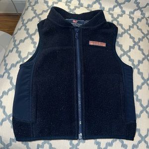 GUC Vineyard Vines Vest 18-24M navy blue